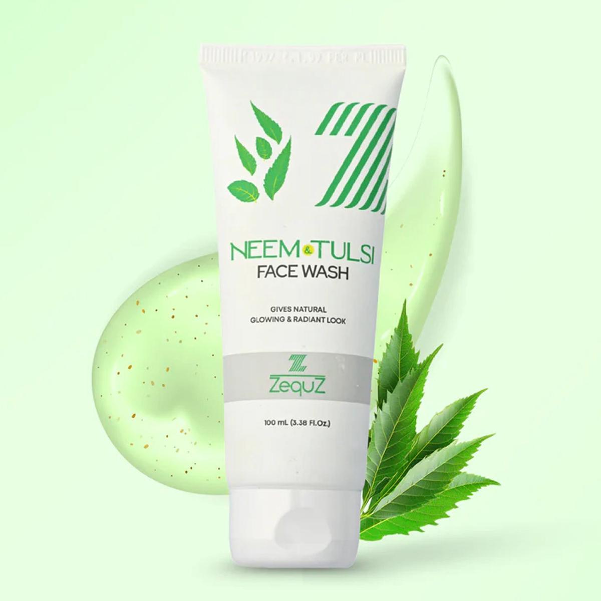 Zequz Neem & Tulsi Face Wash - (1 Pc / 100 ML)
