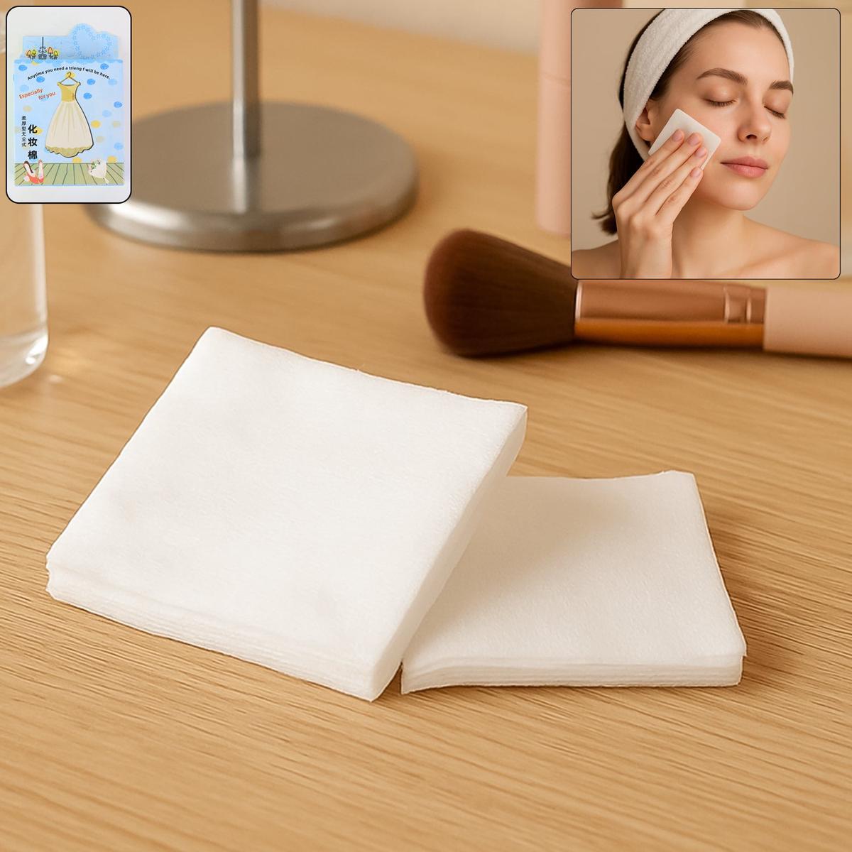 Cotton Makeup Remover Pads for Women Girls (Pack of 40)