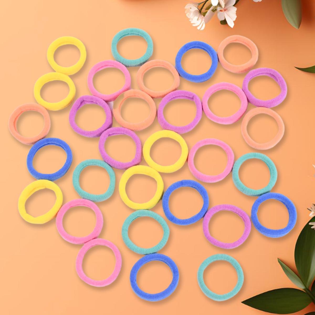 Mini Hair Ties, Mini Hairlines, mini hairbands (30 Pcs Set), Hair accessories