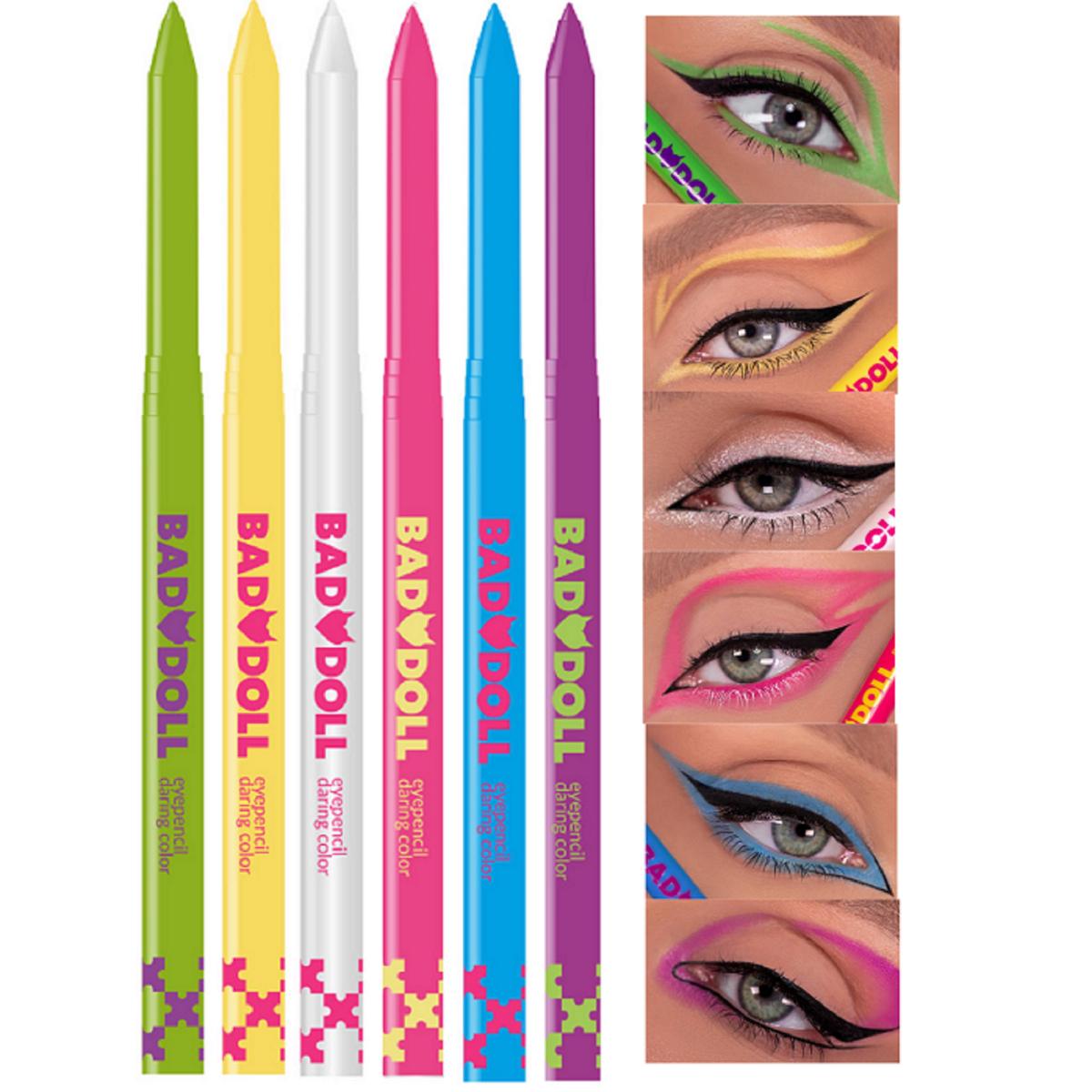[US Stock] BelorDesign BAD DOLL Mechanical Eye Pencil  Twist-Up, Ultra-Pigmented, Vibrant Shades