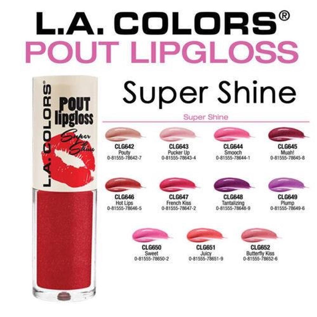 LA COLORS POUT SHINY LIP GLOSS