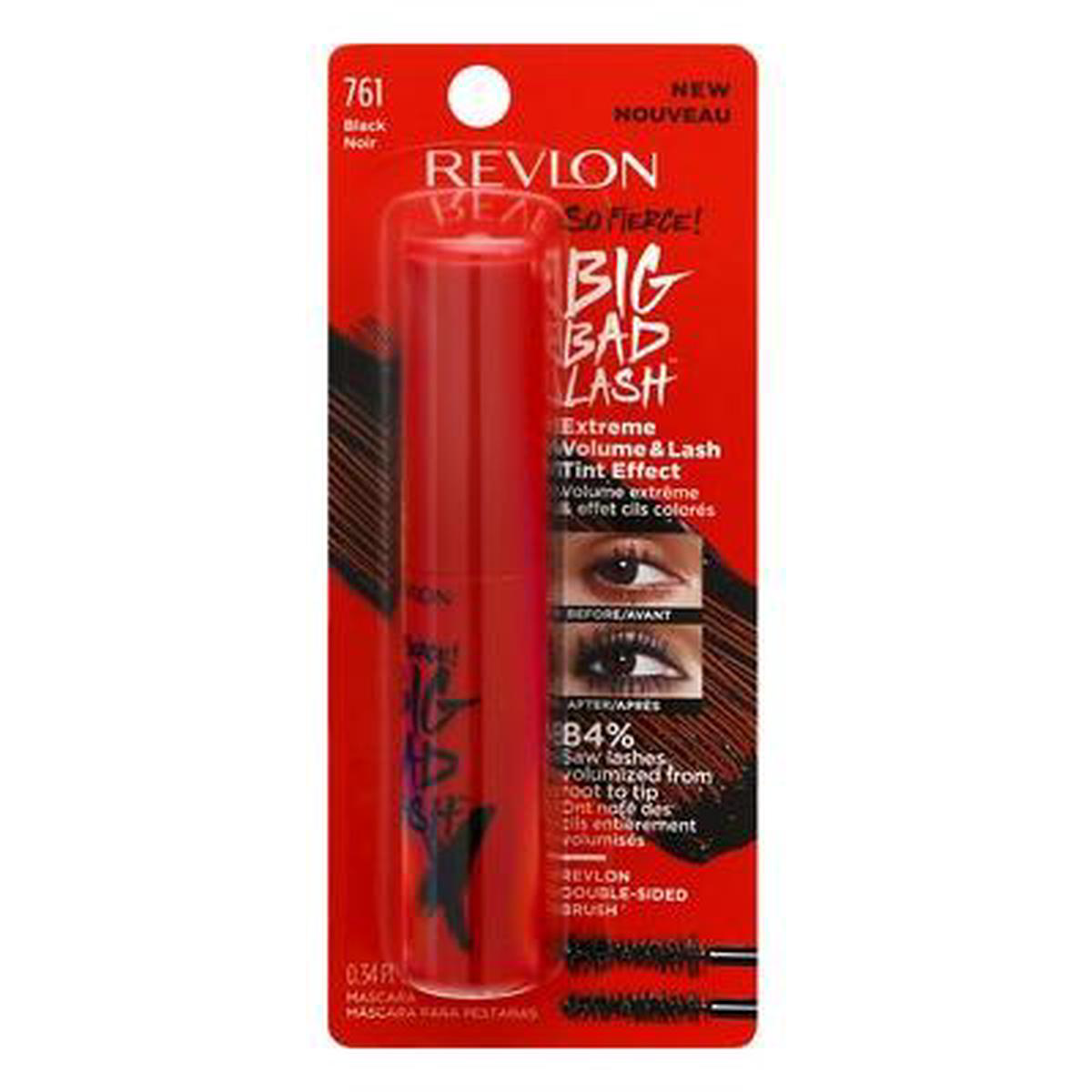 Revlon So Fierce Big Bad Lash Mascara With Eyelash Tint 8211 034 fl oz