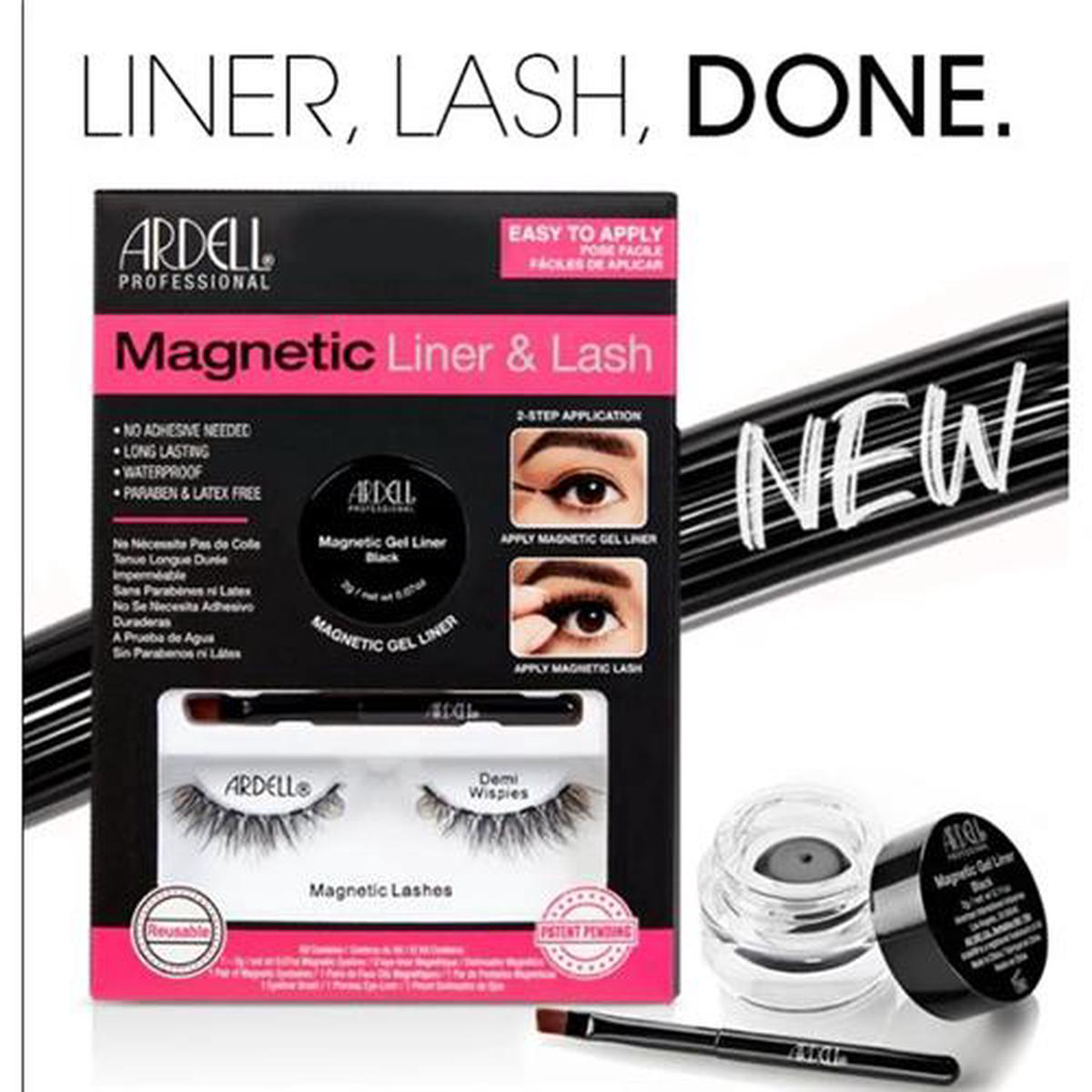 Ardell Professional Magnetic Liquid Liner 038 Wispies Lash Kit 8211 3pc