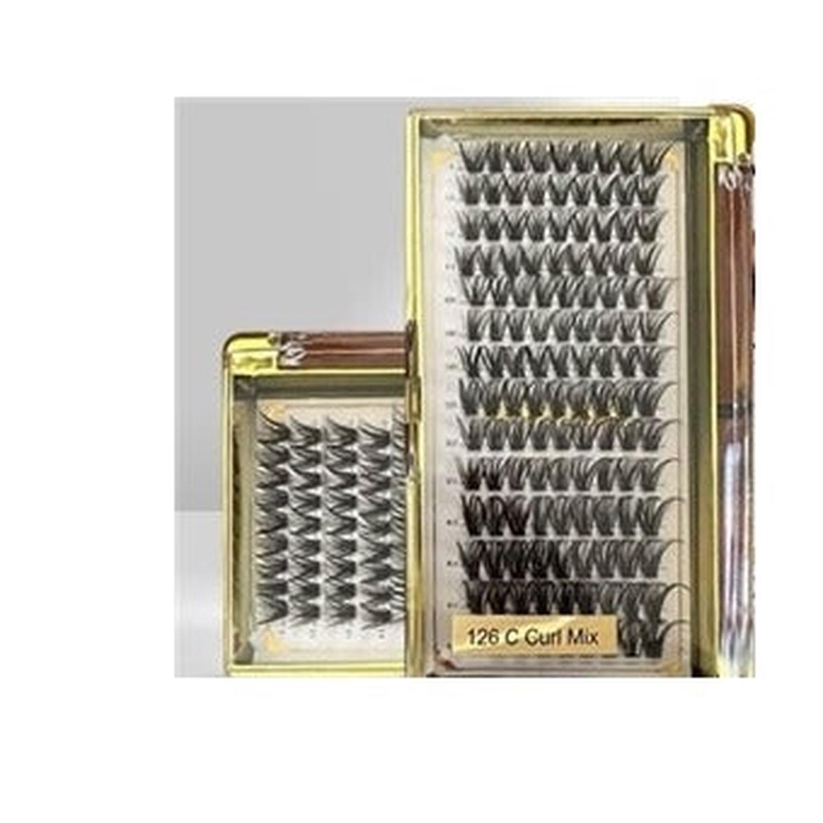Beautopia DIY Lashes 126 Mixed Length Clusters D Curl