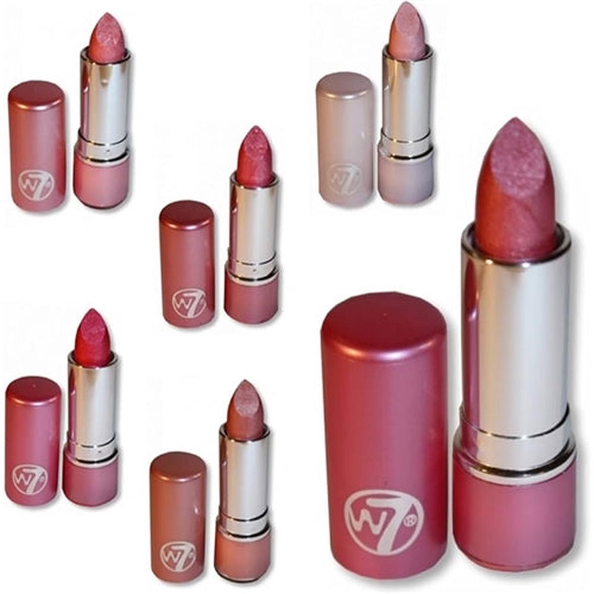 W7 Fashion Moisturising Lipstick, The Pinks